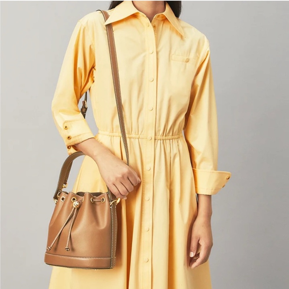 Tory Burch T Monogram Bucket Bag